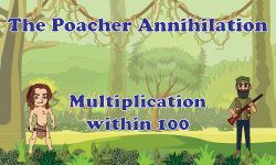 Multiplication within 100 Game