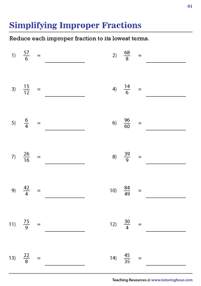 grade-5-math-worksheet-fractions-convert-mixed-numbers-to-improper-fractions-k5-learning