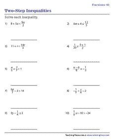 Seventh Grade Math Worksheets