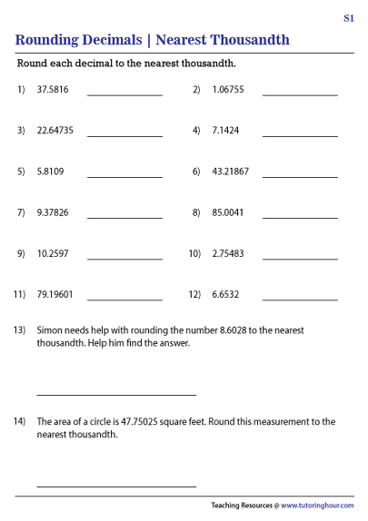rounding-decimals-to-the-nearest-thousandth-worksheets