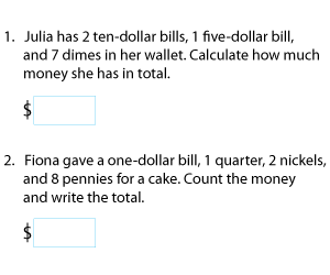 Counting Money | Word Problems