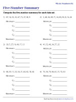 Identifying the Five-Number Summary