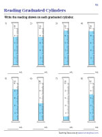 Reading Graduated Cylinders | Decimal Values