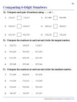 Comparing 6-Digit Numbers