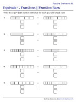 Writing Equivalent Fractions Using Tape Diagrams