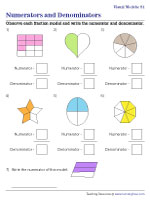 Identifying Numerators and Denominators Using Visual Models