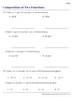 Composition of Two Functions - Level 2