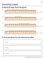 Measuring and Drawing Line Segments with Rulers