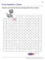 Even Number Mazes | Level 2