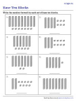 Identifying 2-Digit Numbers | Base Ten Blocks