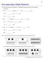 Decomposing 3-Digit Numbers in Multiple ways