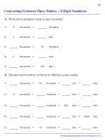 Place-value Conversion | 4-Digit Numbers