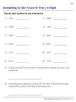 Rounding 4-Digit Numbers to the Nearest Ten