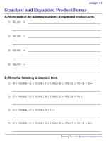 Standard and Expanded Form of 6-Digit Numbers | Product Form