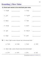 Round Numbers to the Underlined Place Value