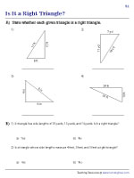 Converse of the Pythagorean Theorem - Customary