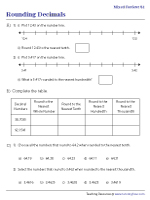Rounding Decimals to Any Place | Mixed Review