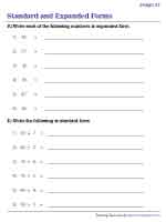 Standard and Expanded Form of 2-Digit Numbers