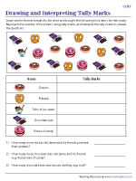 Draw and Interpret - Tally Marks Word Problems